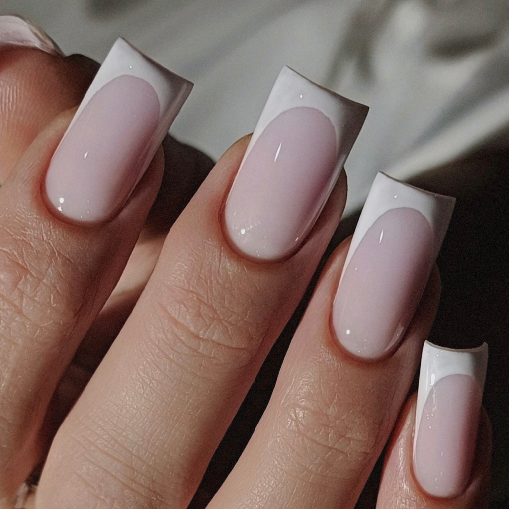 Маникюр с покрытием и исправлением архитектуры