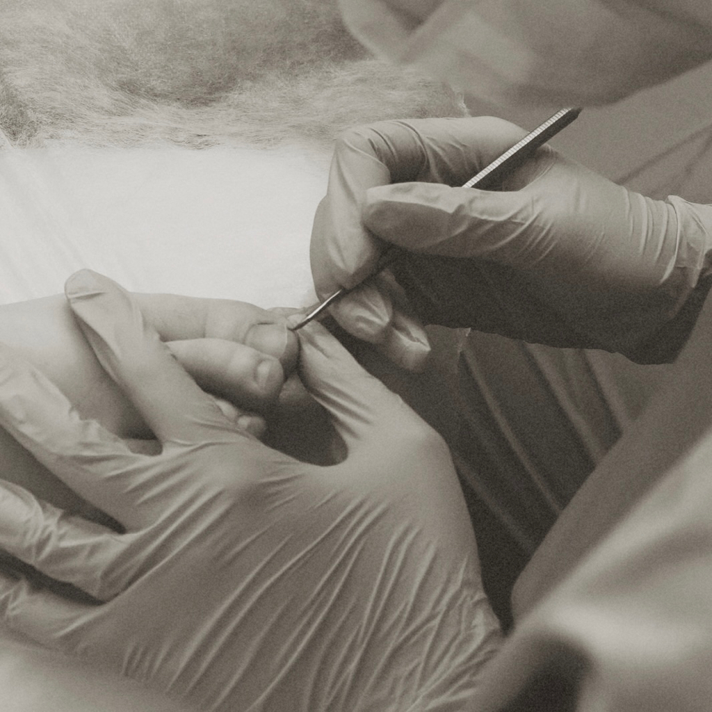 Педикюр гигиенический (пальчики) без покрытия