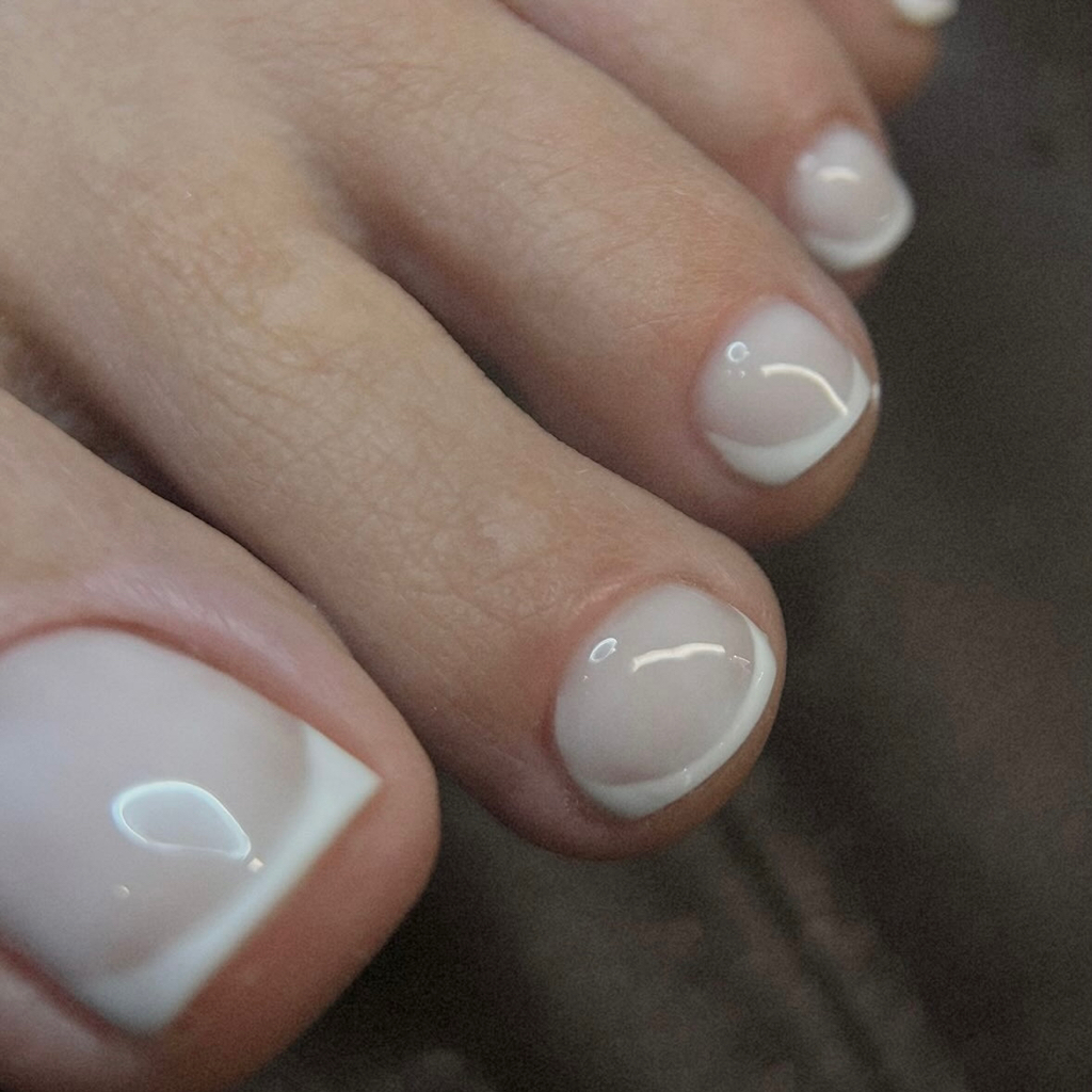 Педикюр с покрытием (пальчики)