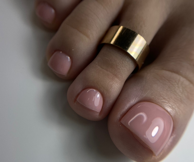 Педикюр полный Smart с покрытием