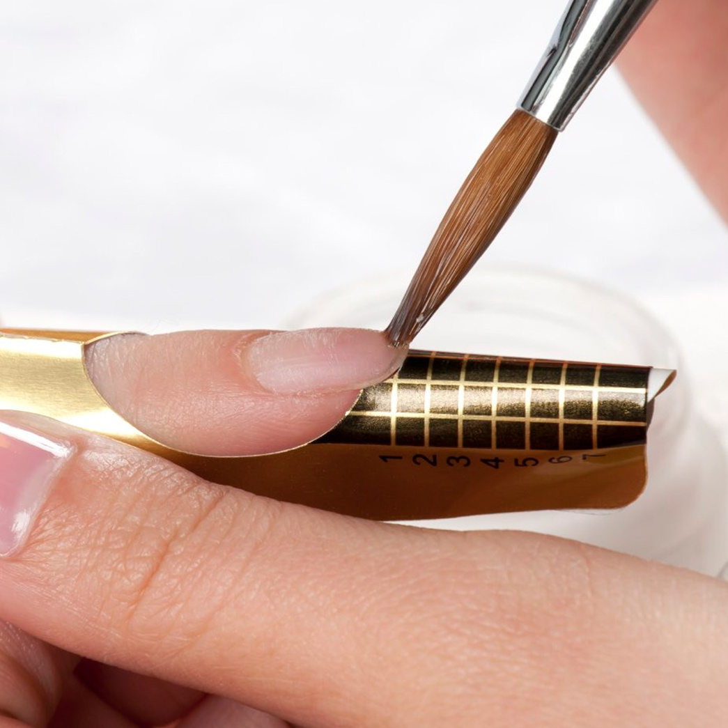 Наращивание 1-го ногтя