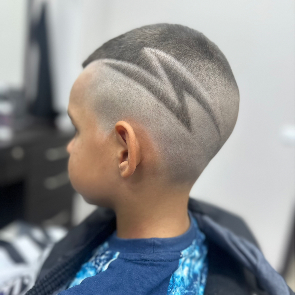 Детская стрижка +выстриг ( у Маргариты )