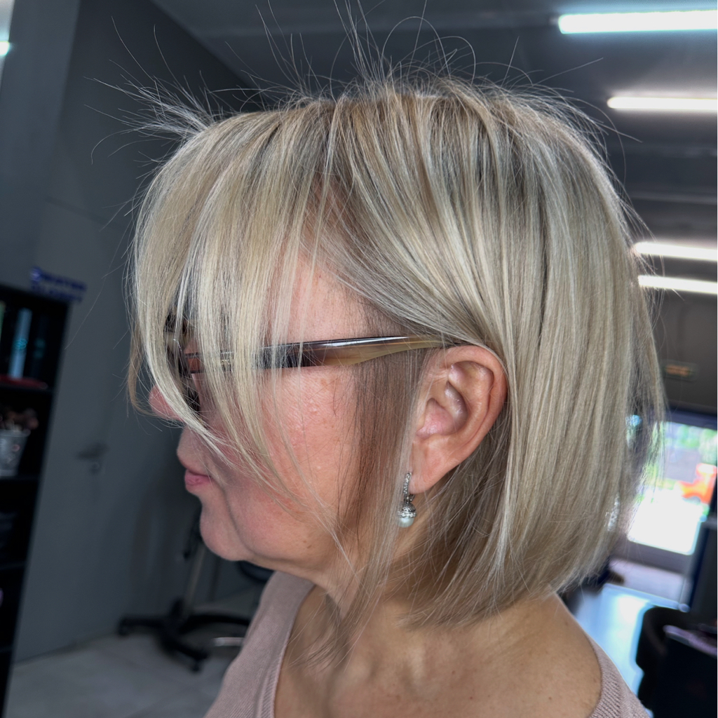 Укладка (короткие волосы) Волосы до плеча