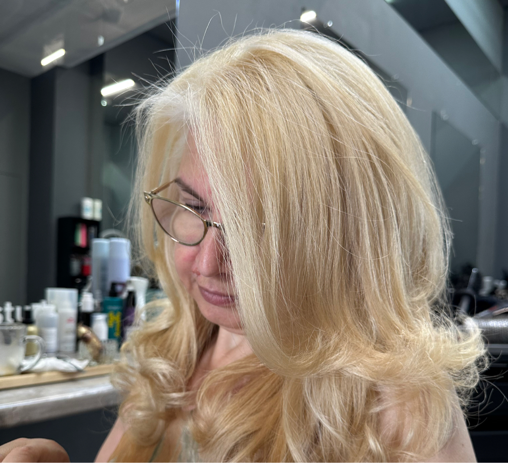 Укладка(волосы ниже плеча)