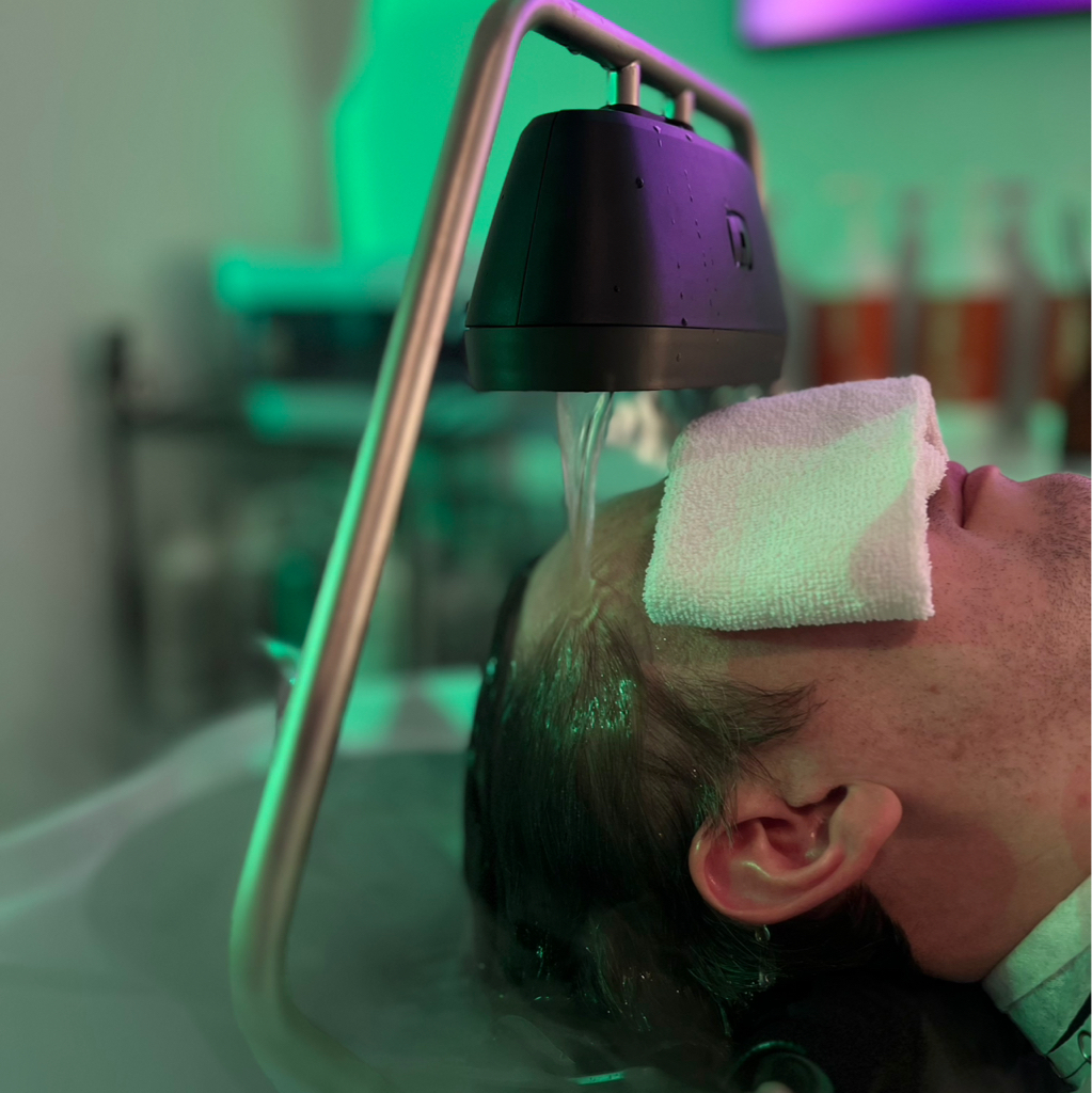 ✔️СПА мытье волос.Техника японского спа кожи головы и мытья волос,HEADBATH, пар SPA MIST. Сушка.  (является дополнительным сервисом к основным услугам