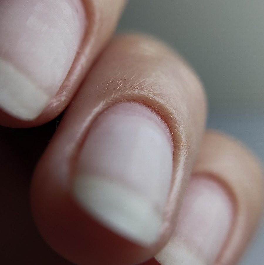 Маникюр без дальнейшего покрытия