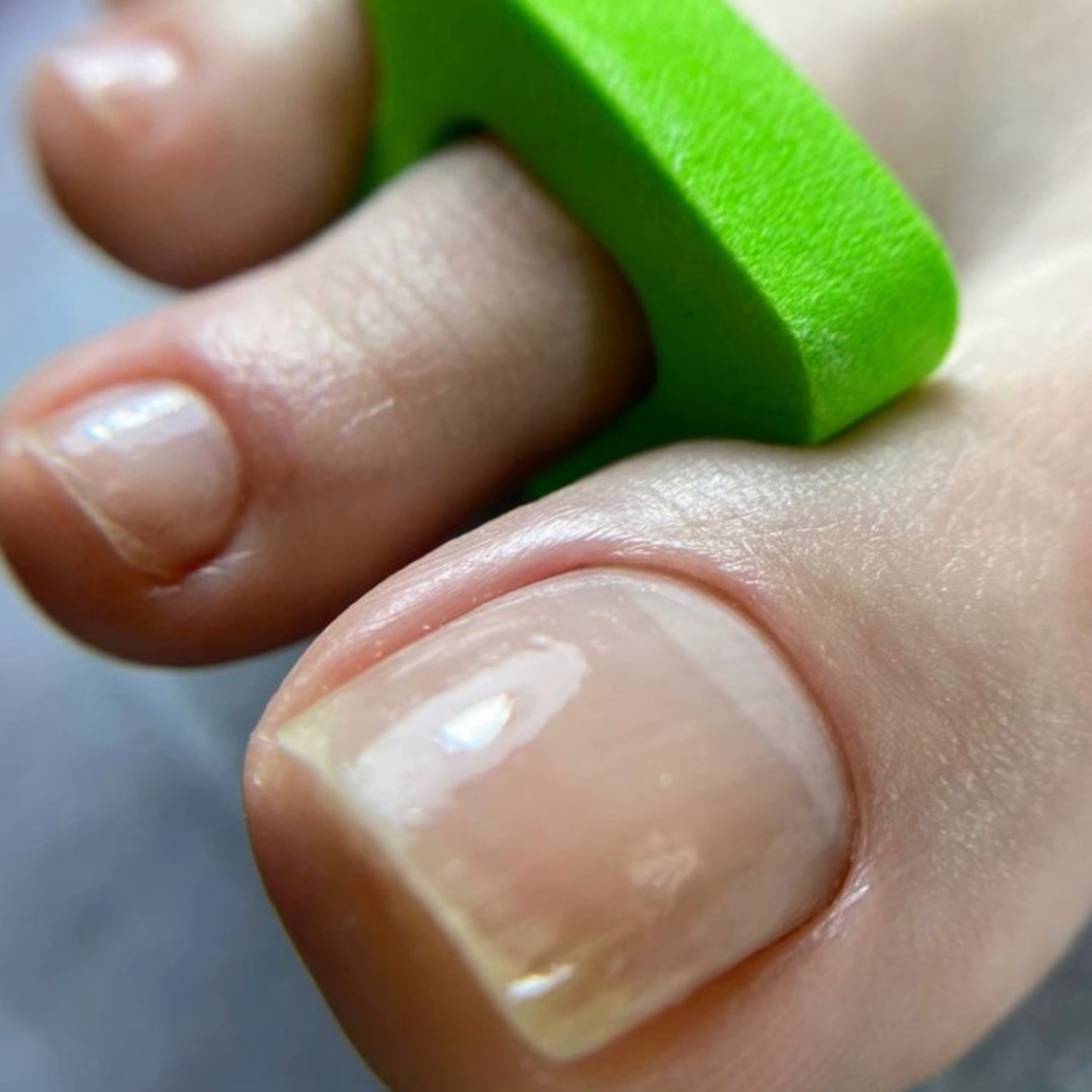 Педикюр Японский полный (экоглянцевание минеральной пастой)