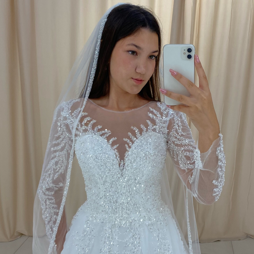 Повторная примерка свадебного платья 1 час