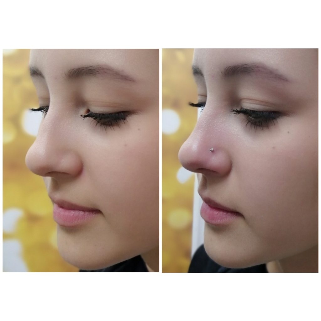 Пирсинг крыла носа