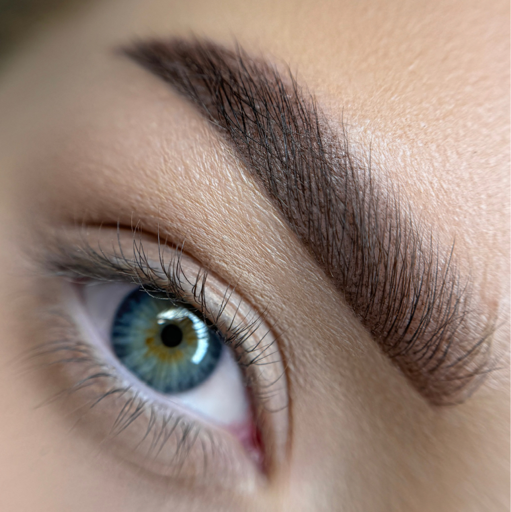 Коррекция нано-напыления бровей