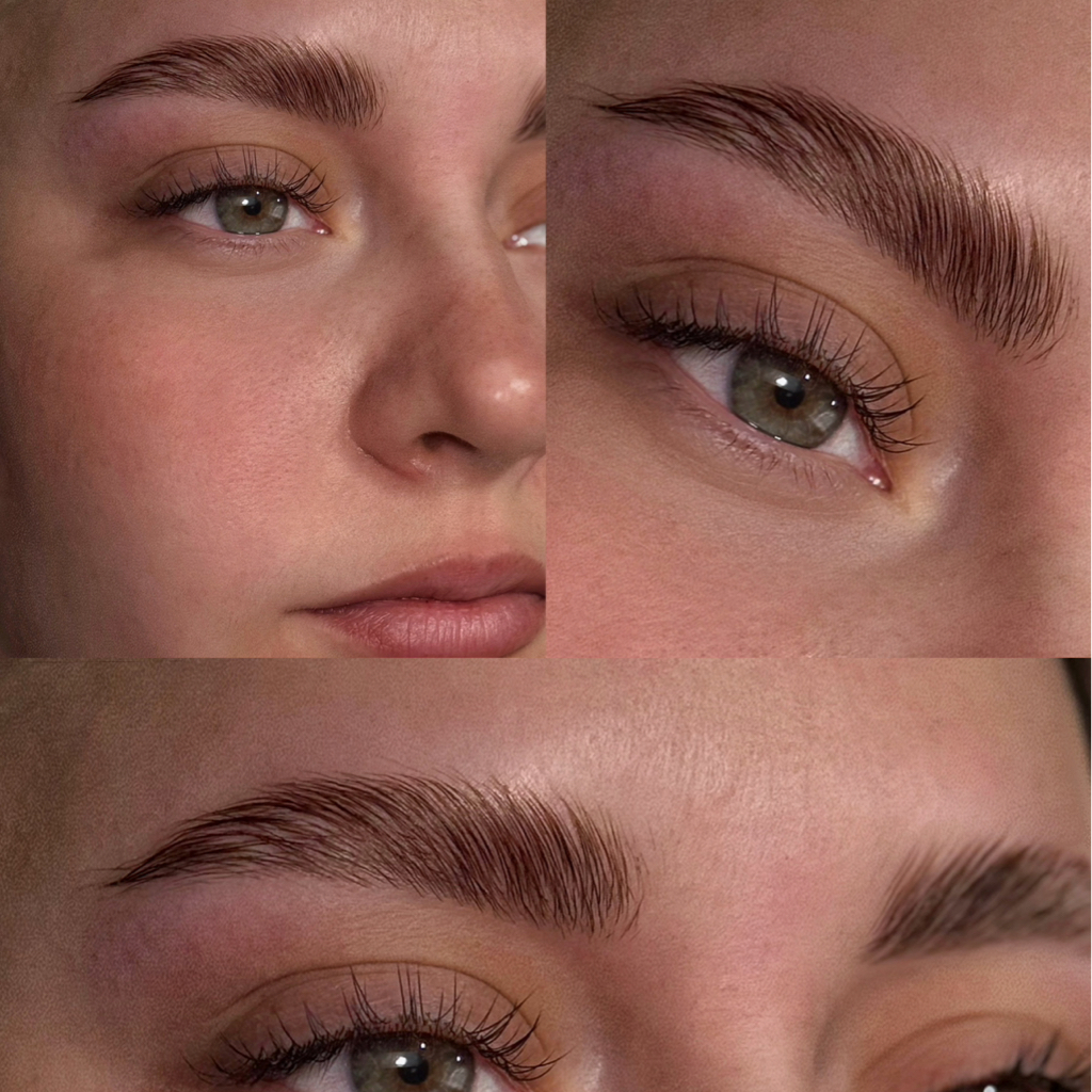 Ламинирование, окрашивание и коррекция  бровей