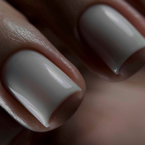 Маникюр с покрытием длина под ноль
