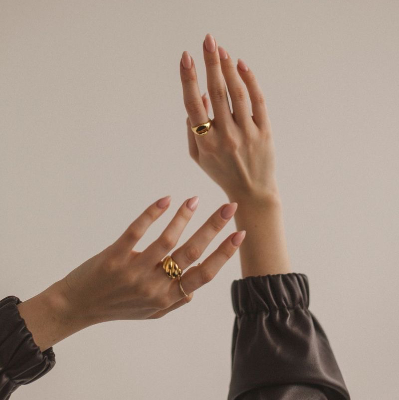 Комбинированный маникюр со снятием