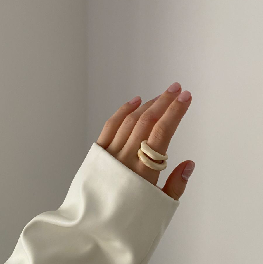 Комбинированный маникюр без снятия