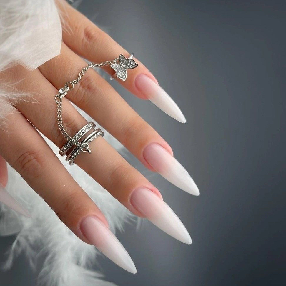 Наращивание ногтей длина до 3 см