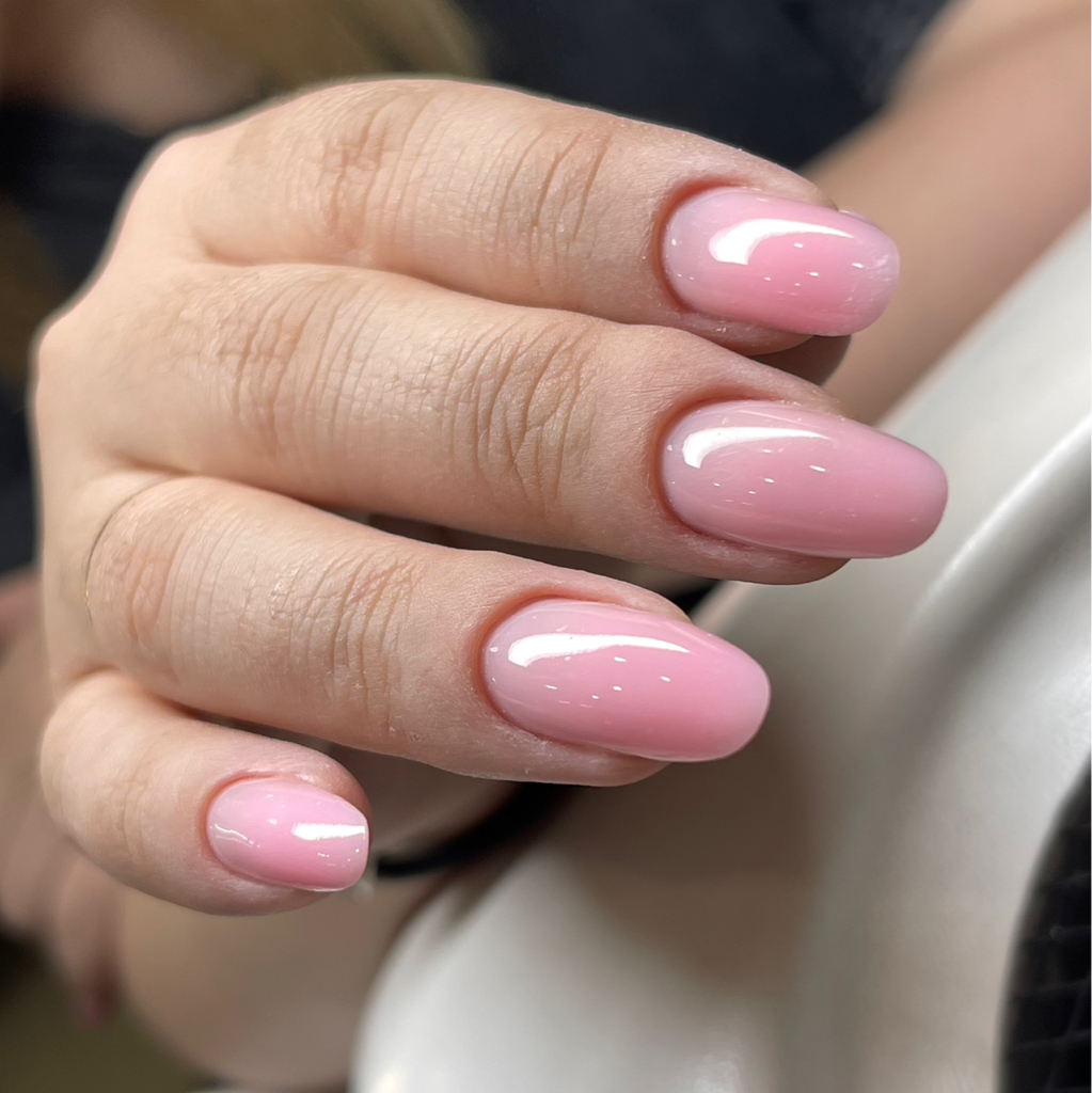 Наращивание ногтей однотон (только гель)