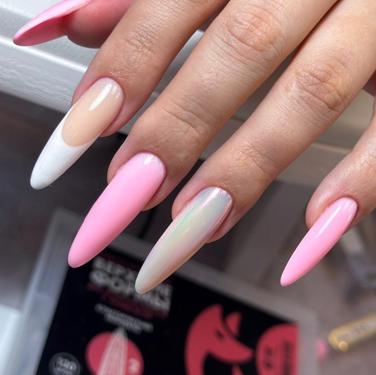 Наращивание ногтей от 1 см