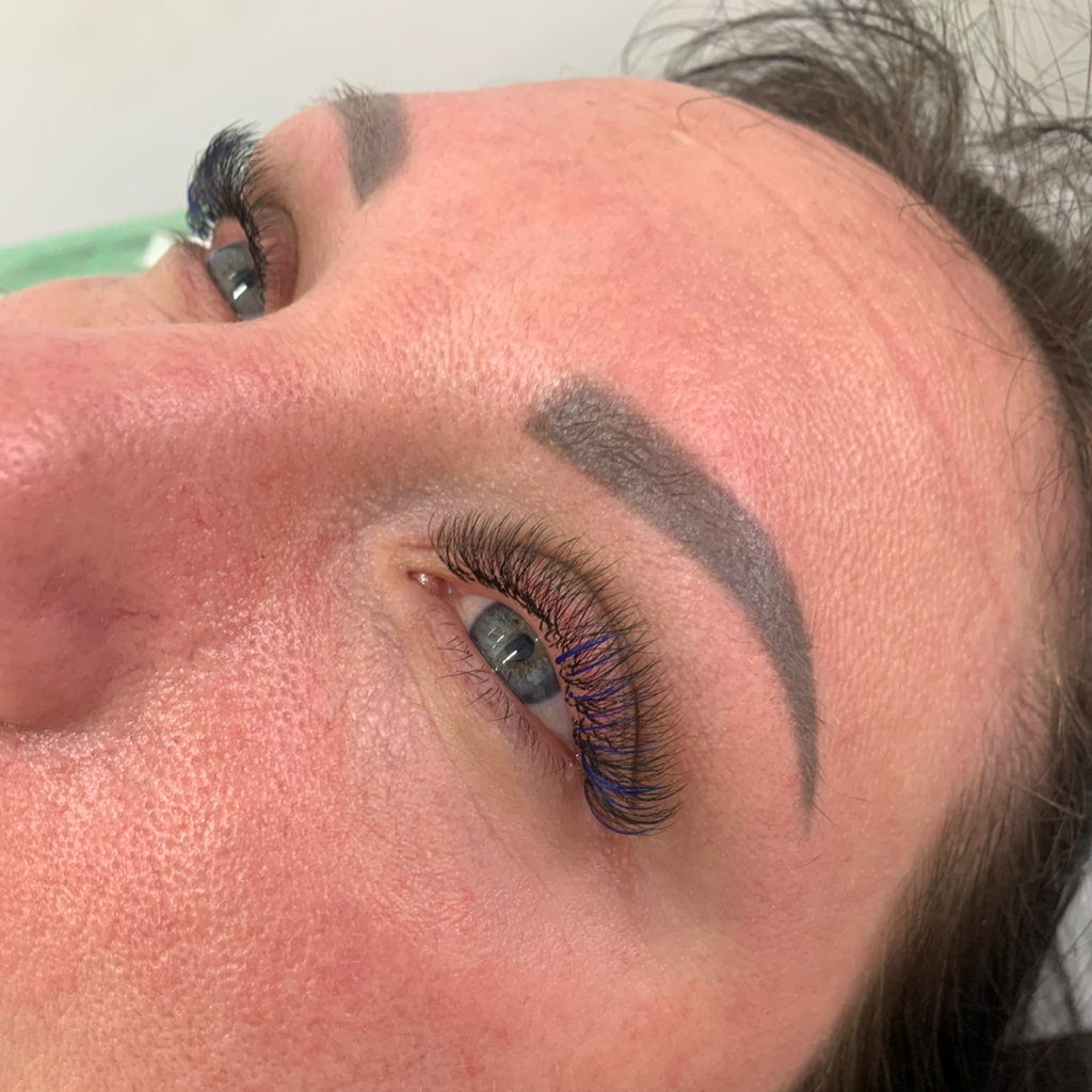 Наращивание ресниц 2d