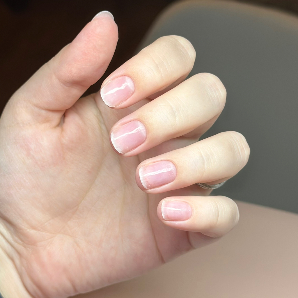 Снятие + маникюр без покрытия