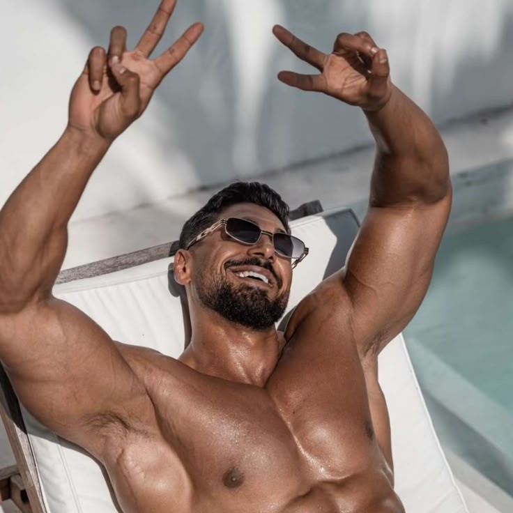 Мужской моментальный загар