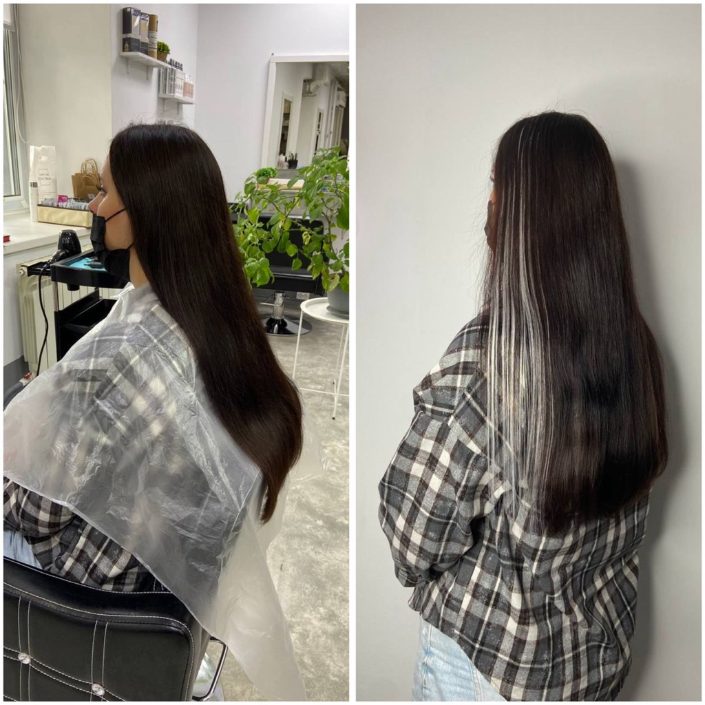 Наращивание цветных волос. Био волос. 30шт