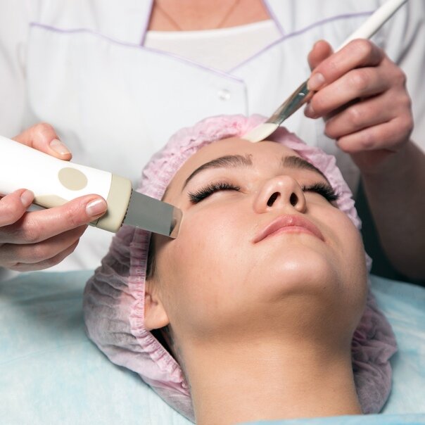 Комплесная чистка лица ( уз-чистка + кислоты Anti Age)