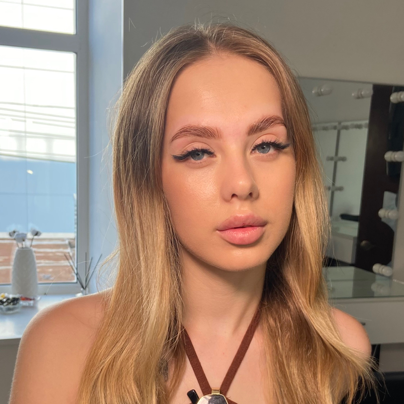 Долговременная укладка бровей (с окрашиванием)