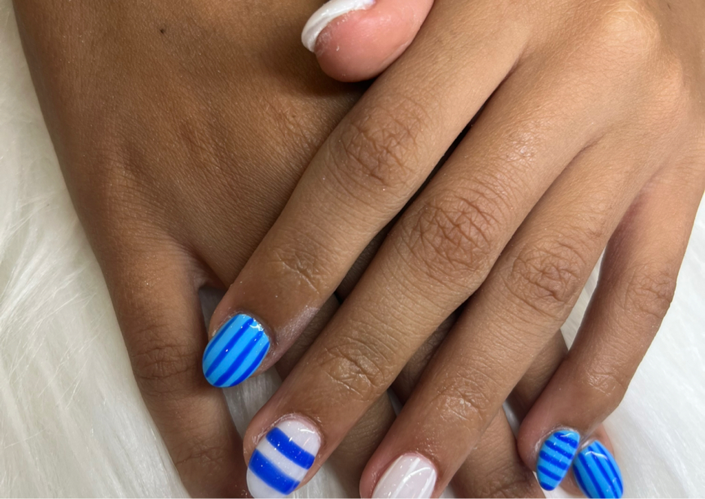 Acrylic fill in with gel