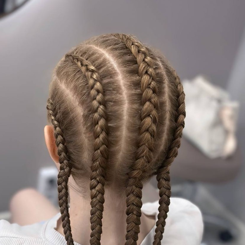 Плетение косичек