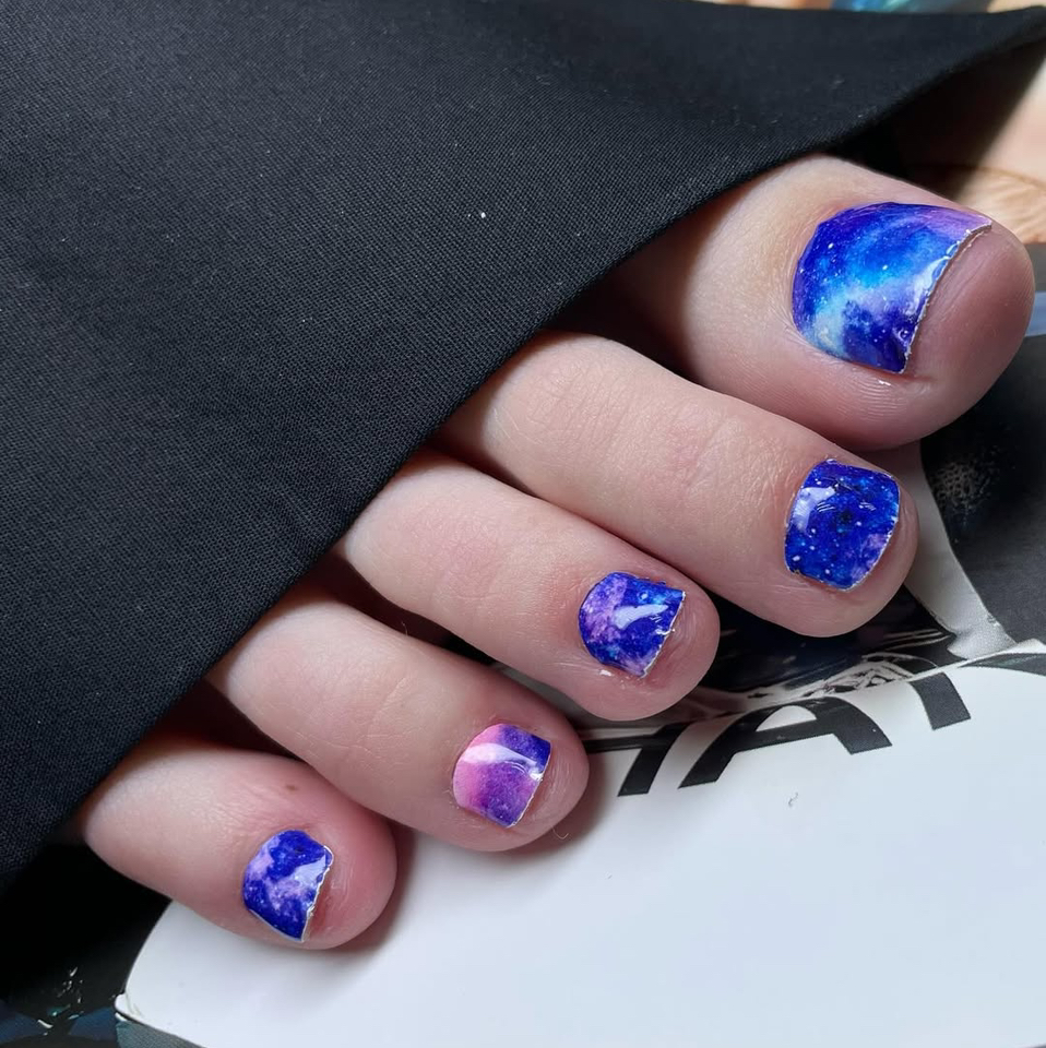 Педикюр smart # M покрытие гель-лак /без снятия/