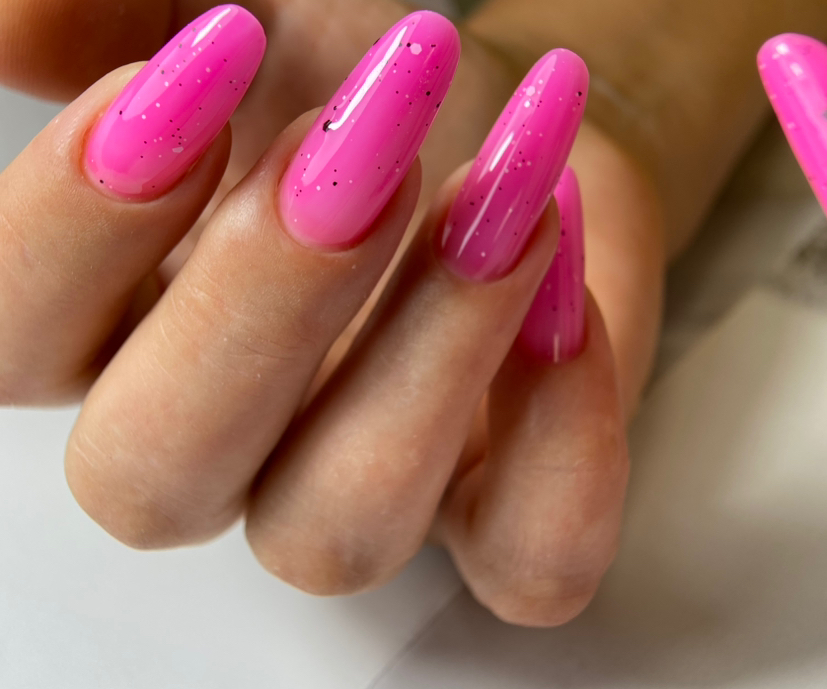 Маникюр с покрытием ( длинные ногти)