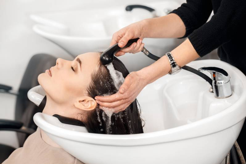 Мытье головы