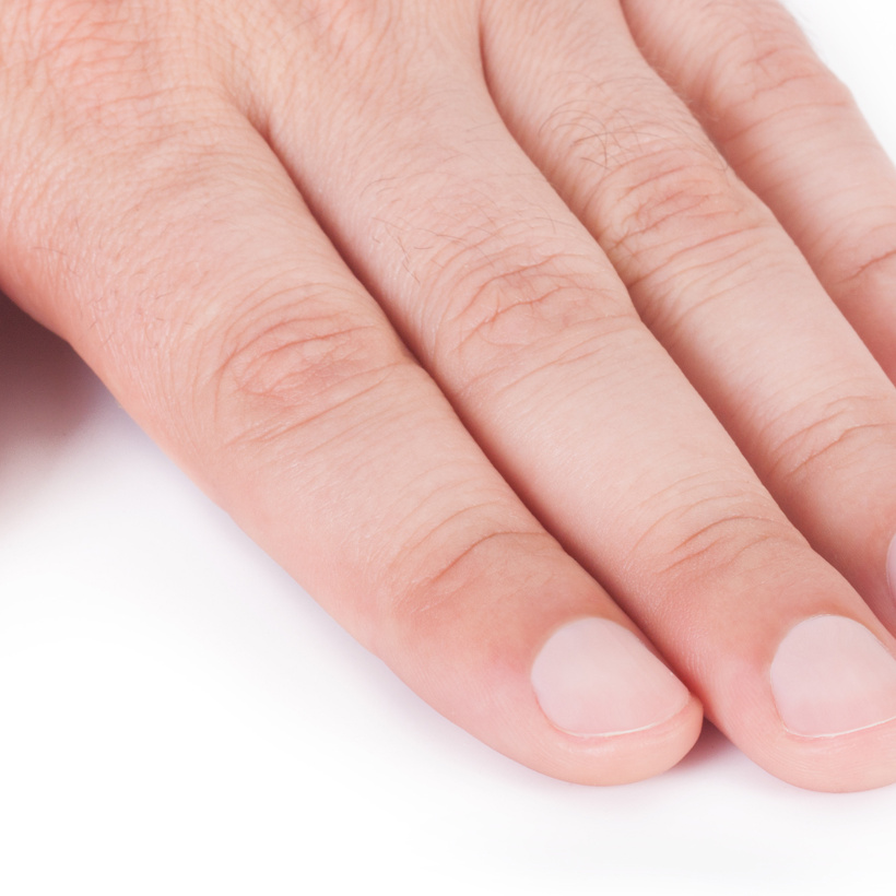 Мужской маникюр без покрытия