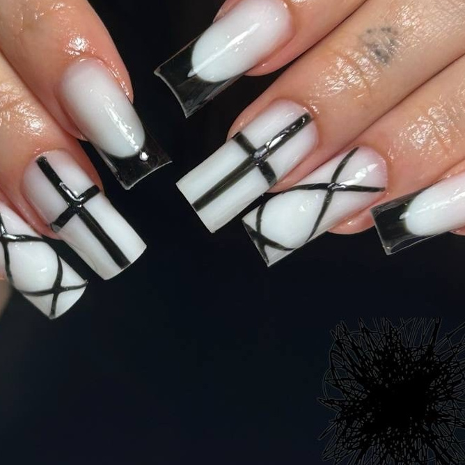 Маникюр с покрытием гель + дизайн