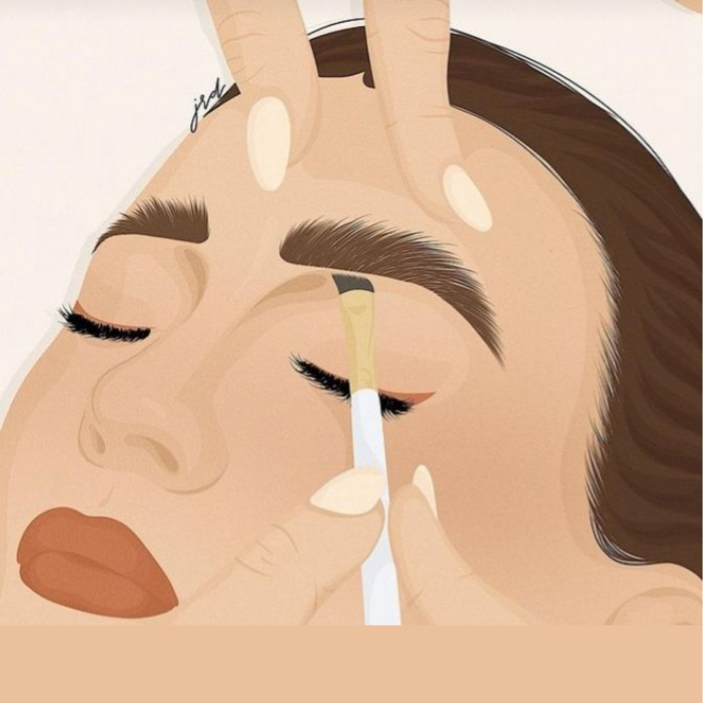 Коррекция бровей перманент