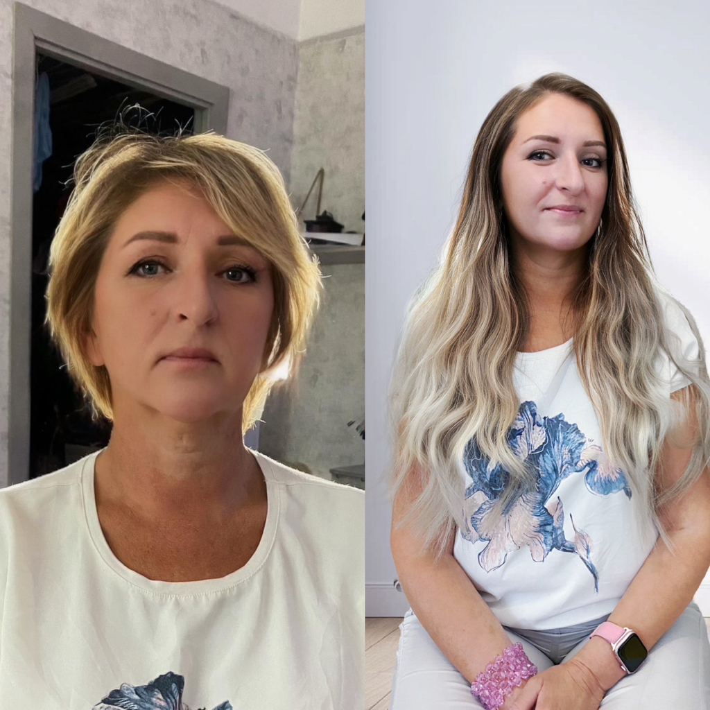 Наращивание биопротеиновых волос