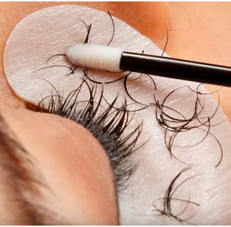 Снятие ресниц без последующей работы
