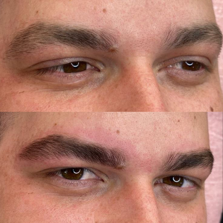 Мужские брови (коррекция)