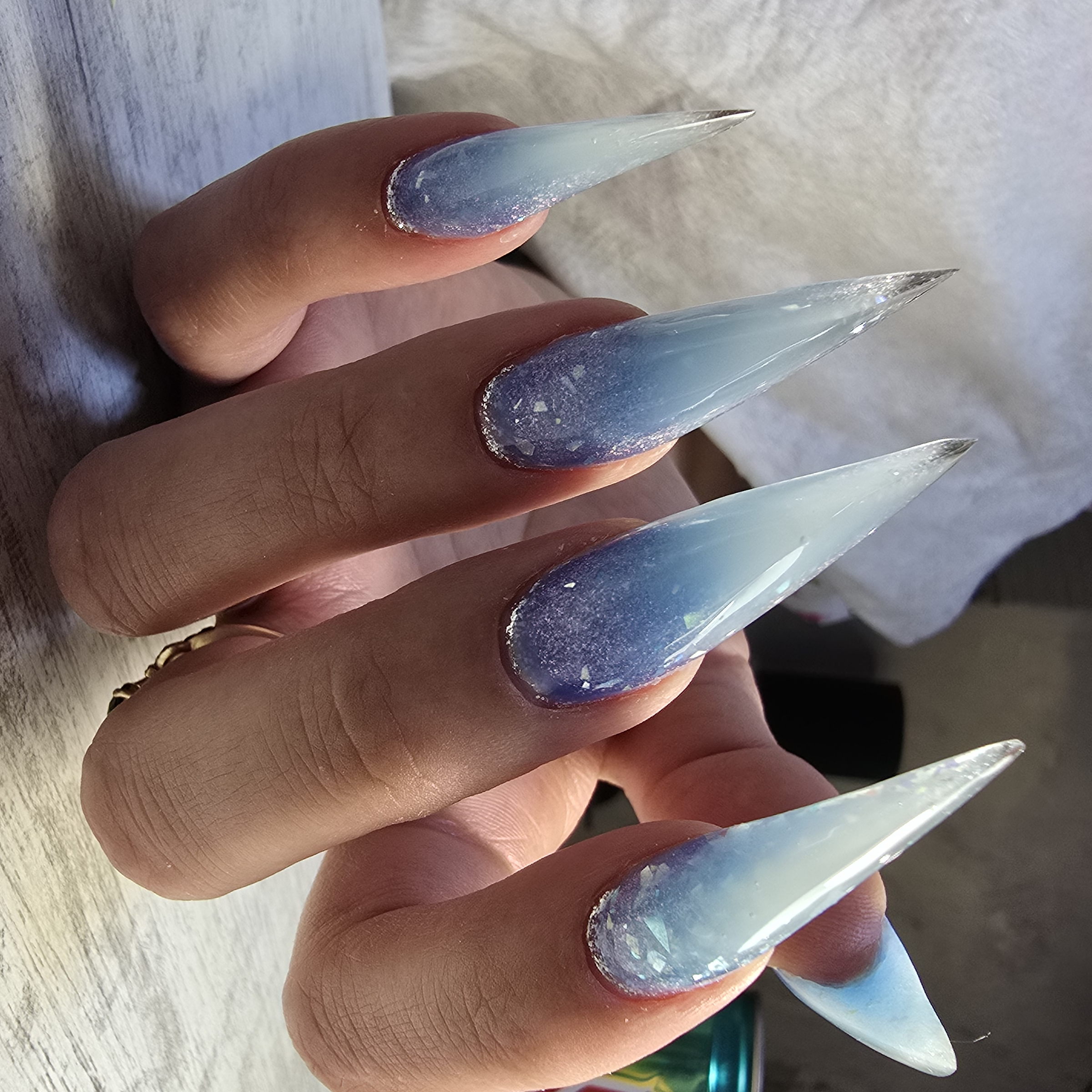 Ногти когти! или инста квадраты! френч!