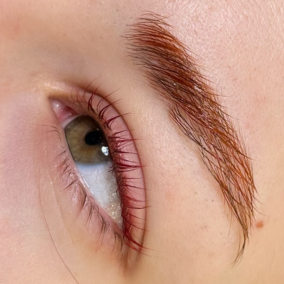 Цветное ламинирование ресниц