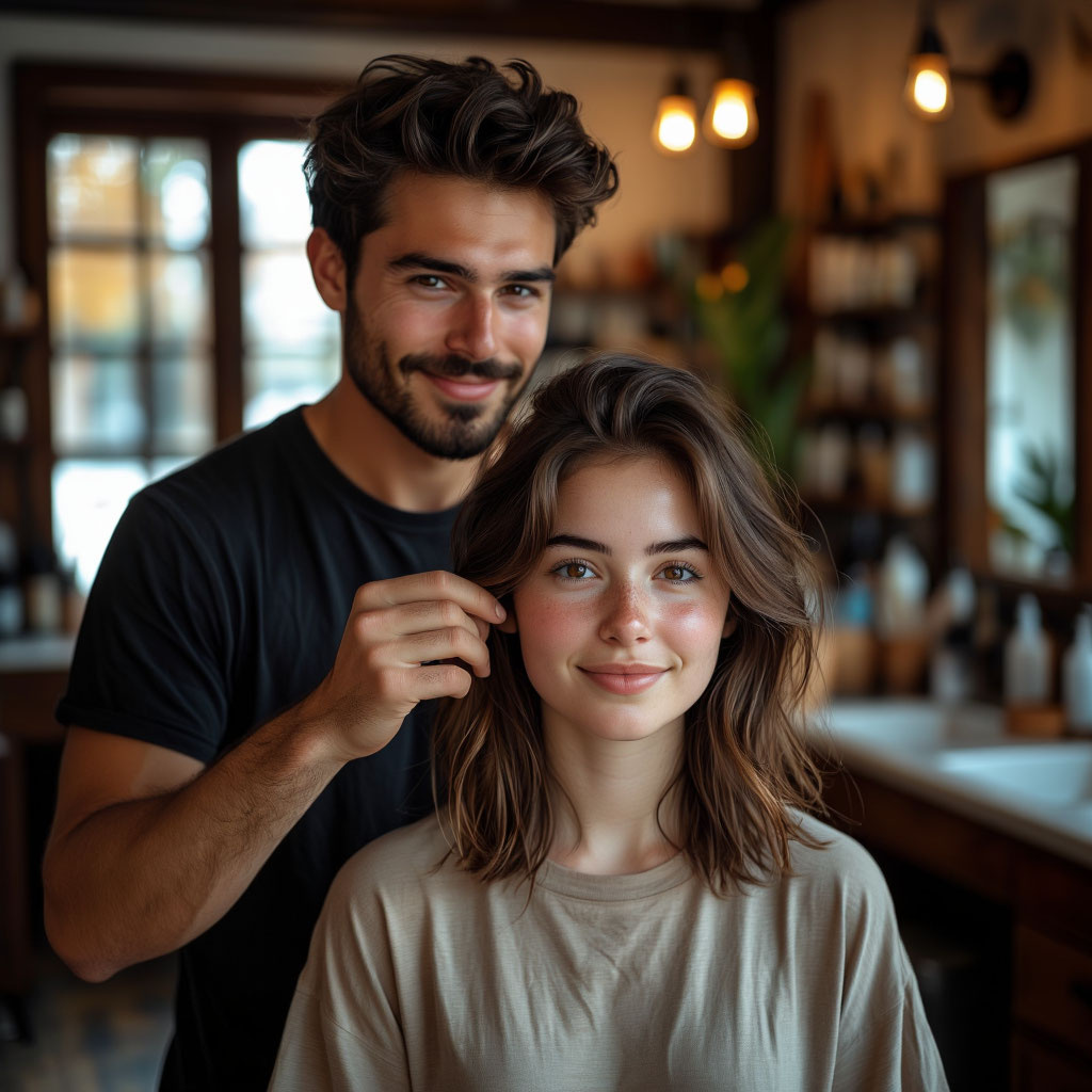 Стрижка женская