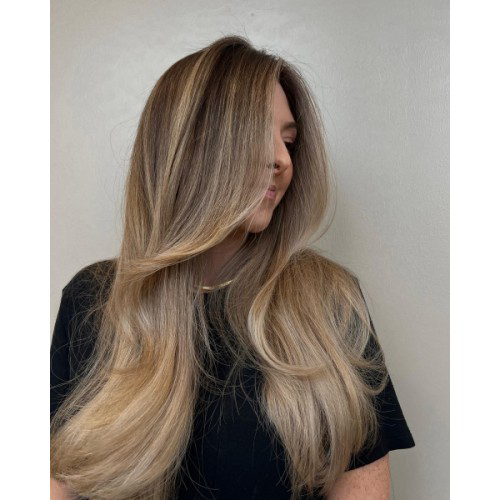 Стрижка при окрашивании