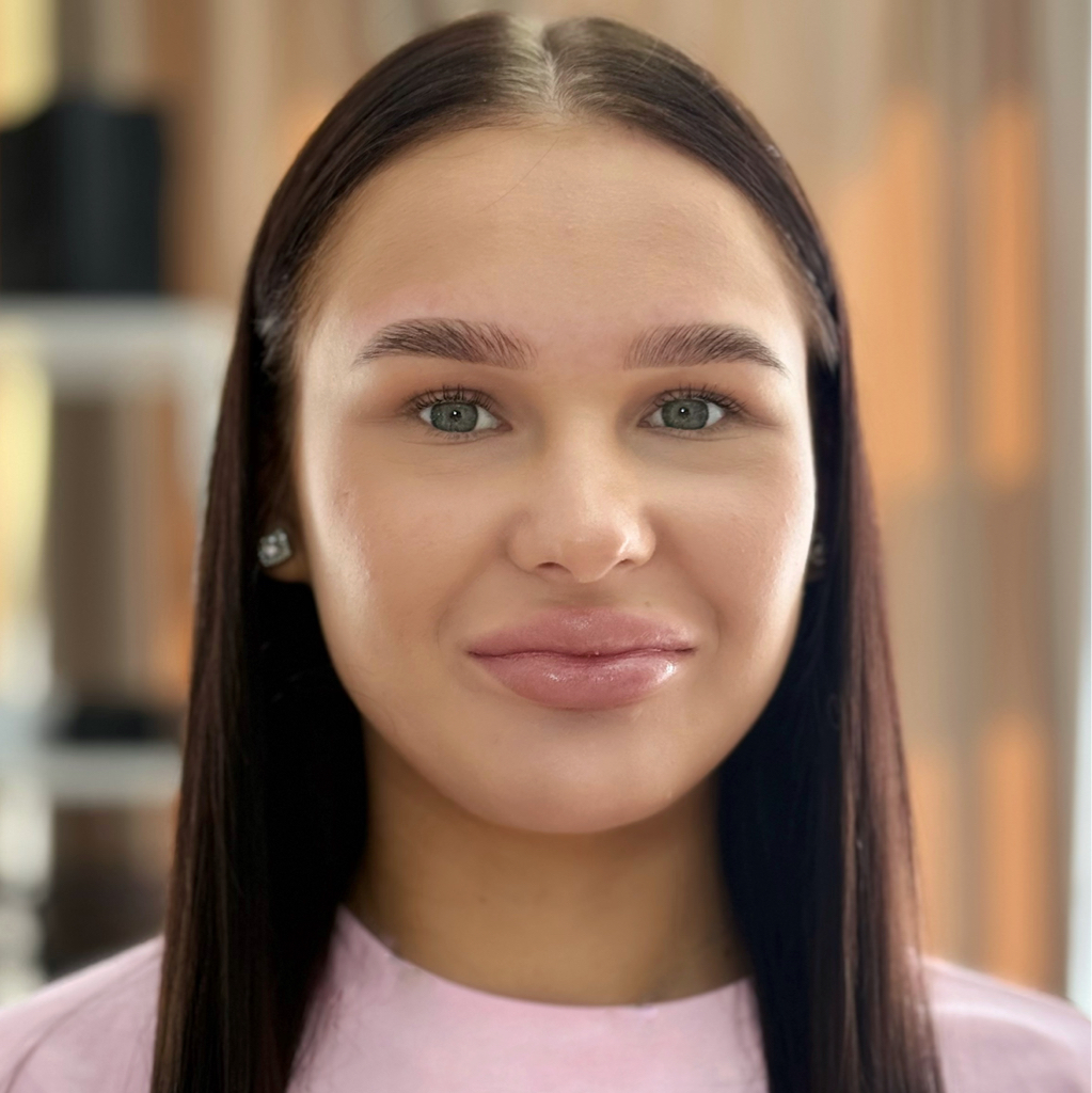 Окрашивание + коррекция бровей (воск, пинцет)