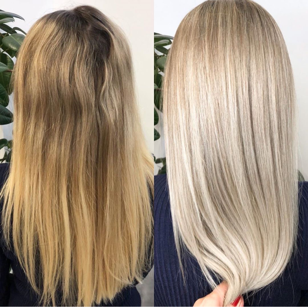 Ботокс с тонирующим эффектом для блонда