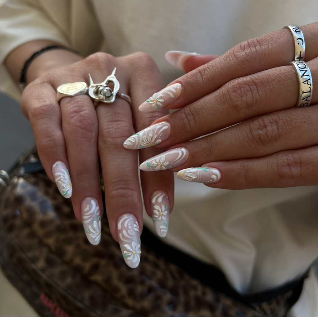 (длинные) Дизайн/однотон