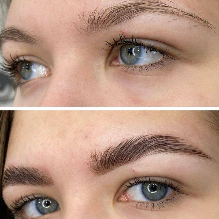 Долговременная укладка + комплекс оформление окрашивание