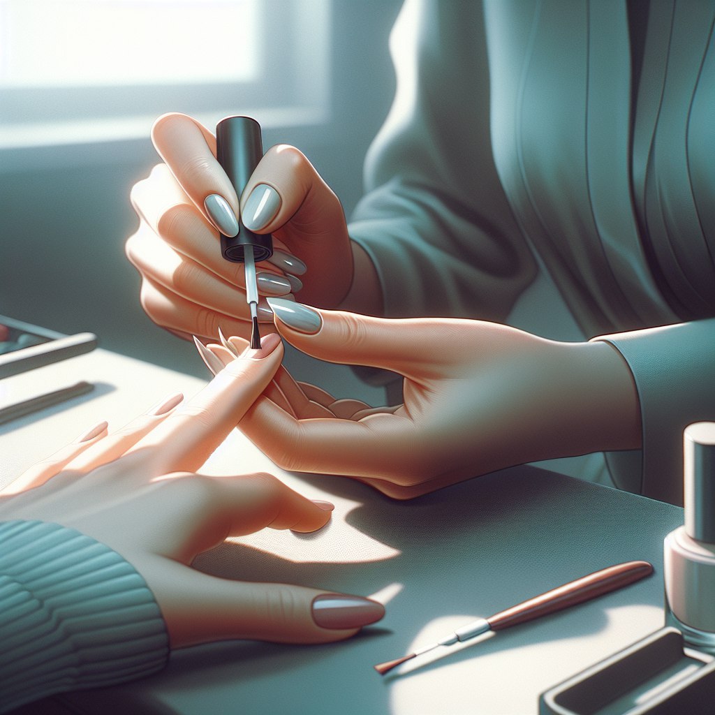 Покрытие матовым топом