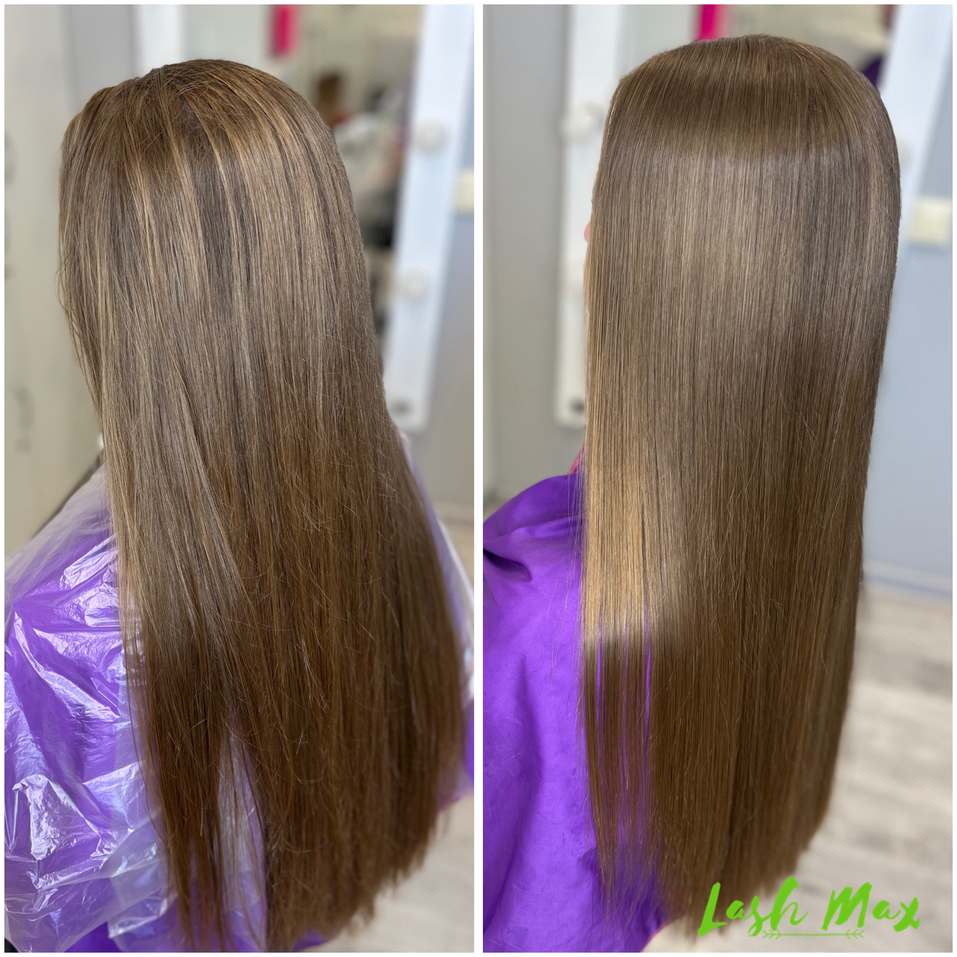 Кератиновое восстановление волос