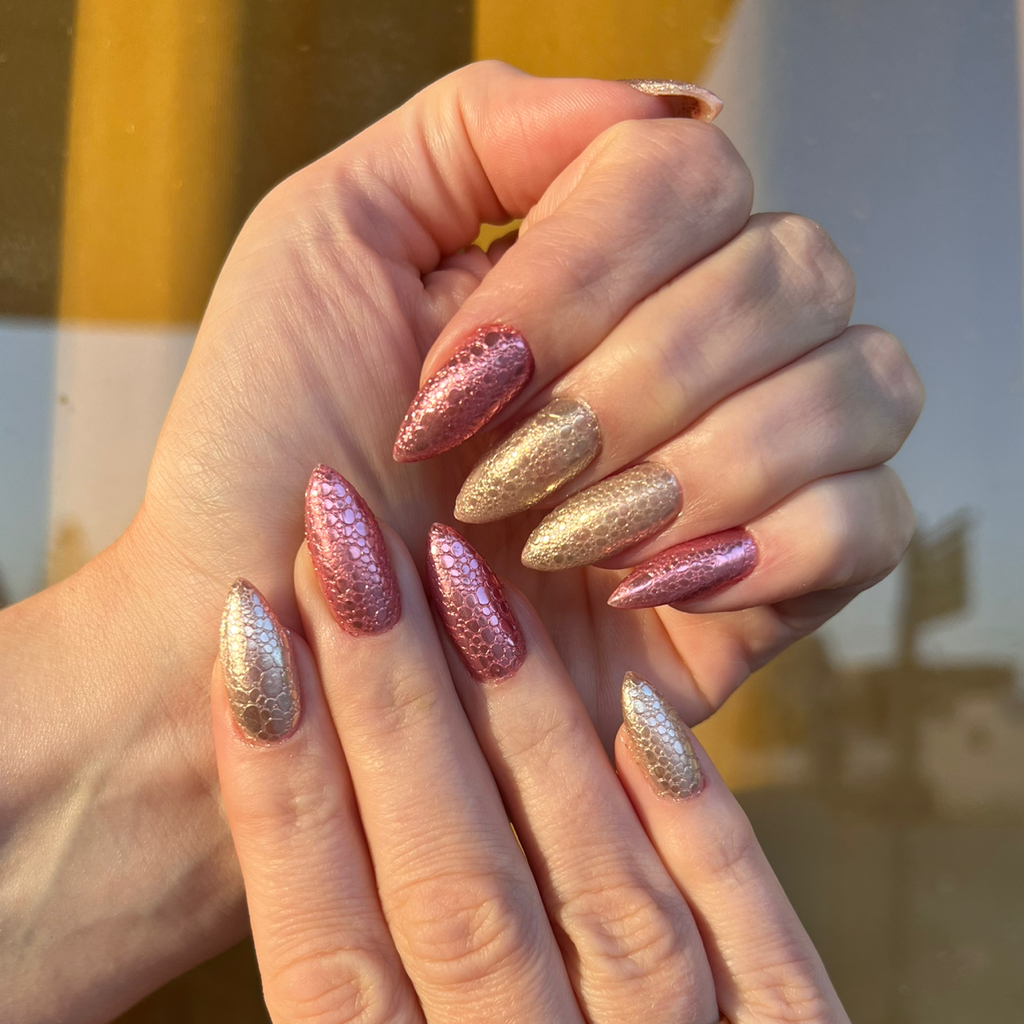 Маникюр гель лак (длинные)