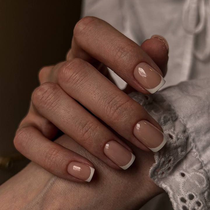 Маникюр+тонкое гелевое покрытие (french, ombre)